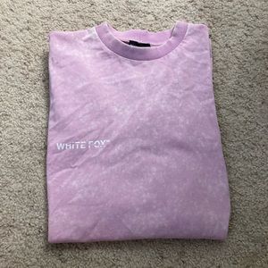 White Fox tshirt dress